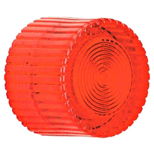 30MM RED PILOT LIGHT LENS CAP